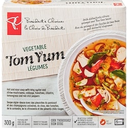 le Choix du Président Soupe végétarienne Tom Yum 300 g, 1,67 $/100g