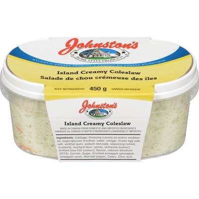 Johnston's Island Creamy Coleslaw 450 g, $1.04/100g