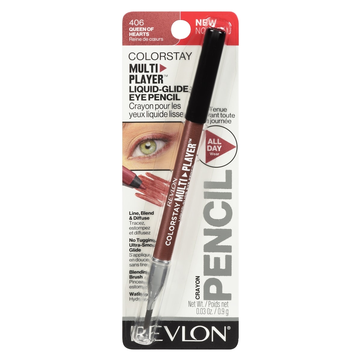 Revlon Colorstay Multiplayer Liquid-Glide Eye Pencil 406 Queen Of Hearts 1 ea, $14.99/1ea