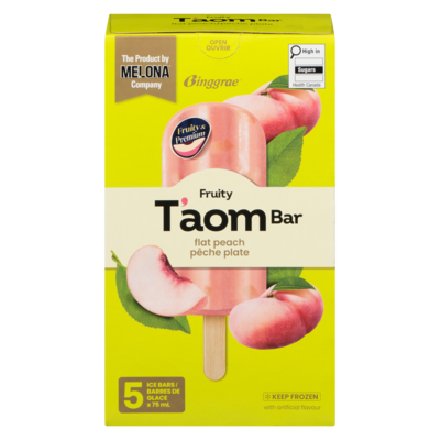 T'aom Bar Ice Bars Flat Peach 5x75.0 ml, $1.46/100g