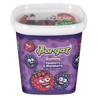Borgat Gummy Raspberry & Blackberry 160 g, $2.49/100g