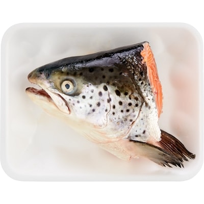 null Tête de saumon frais 3,51 $/1kg 1,59 $/1lb