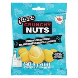 Pzazz Crunchy Nuts Crispy Potato Covered Peanuts Salt & Vinegar