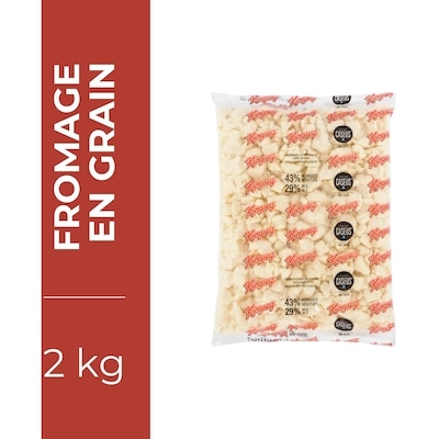 Kingsey Fromage en petits grains frais du matin 2 kg, 1,35 $/100g