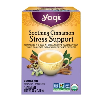 Yogi Soothing Cinnamon Stress Support 16 ea, $0.44/1ea