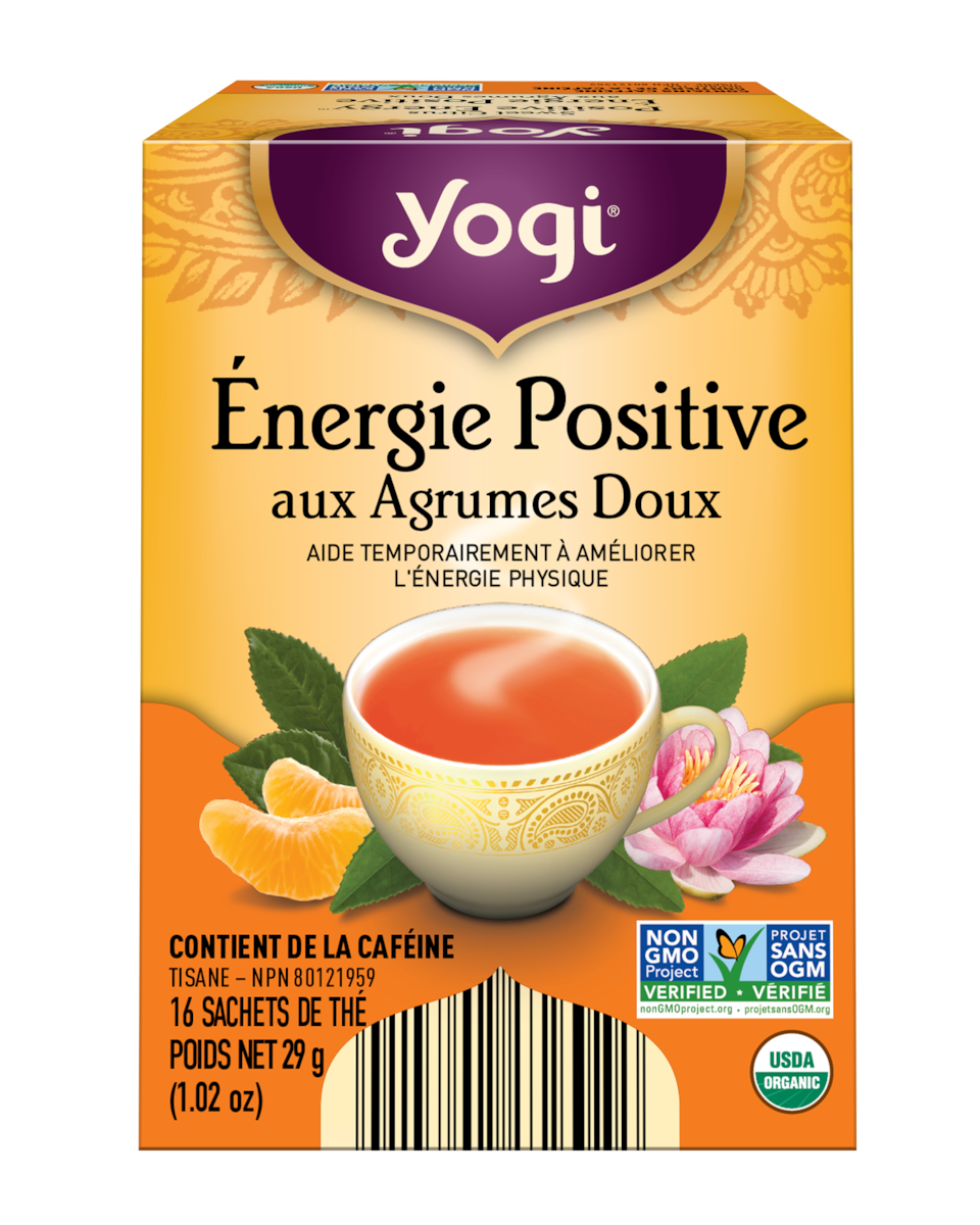 Yogi Énergie Positive aux Agrumes Doux 16 ea, 0,44 $/1ch