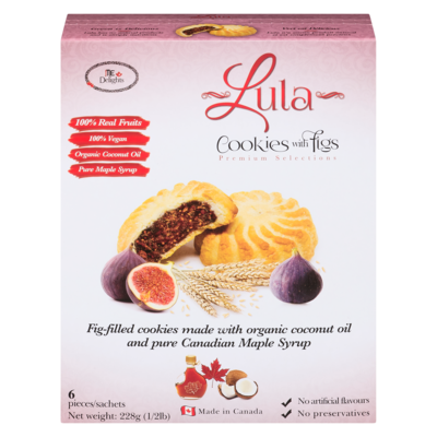 Lula Fig Cookies 228 g, $2.19/100g