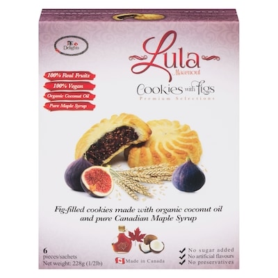 Lula Fig Cookies 228 g, $2.19/100g