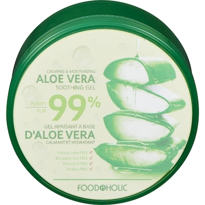 Foodaholic Aloe Vera Soothing Gel 300 ml, $2.10/100ml