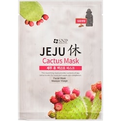 SNP Jeju Facial Mask Cactus Mask 1 ea, $1.59/1ea