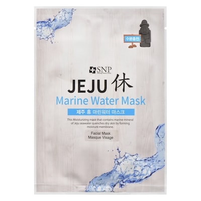 SNP Jeju Facial Mask Marine Water Mask 1 ea, $1.59/1ea