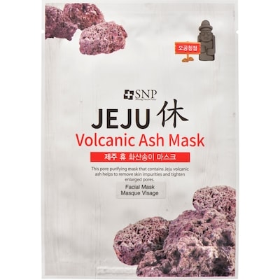 SNP Jeju Facial Mask Volcanic Ash Mask 1 ea, $1.59/1ea