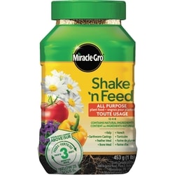 Miracle Gro Shake N Feed 1 ea, $10.39/1ea