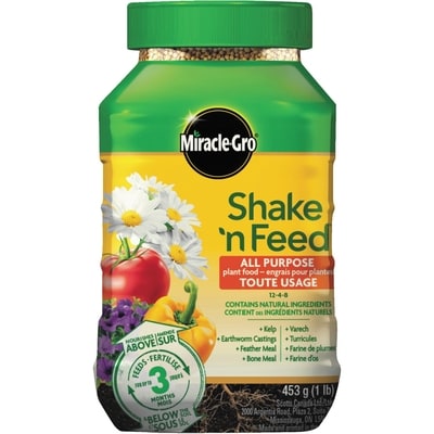 Miracle Gro Shake N Feed 1 ea, $10.39/1ea