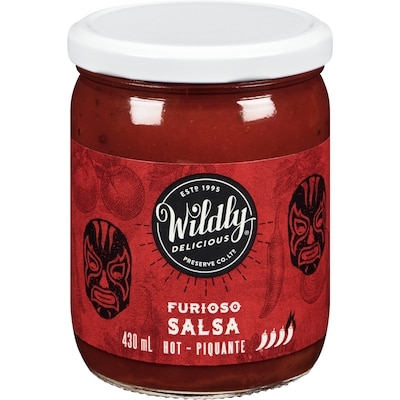 Wildly Delicious Salsa furioso piquante 430 ml, 1,51 $/100ml