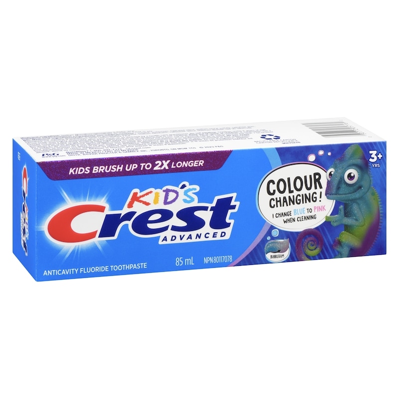 Kids Toothpaste Advanced Colour Changing