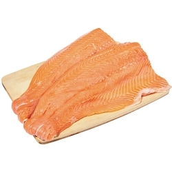 null Fresh Salmon Coho Fillets, Club Pack $22.05/1kg $10.00/1lb
