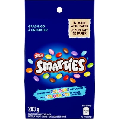 Nestlé Smarties  203 g, 2,21 $/100g