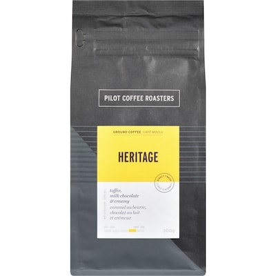 Pilot Coffee Roasters Ground Coffee Heritage 300 g, $7.33/100g