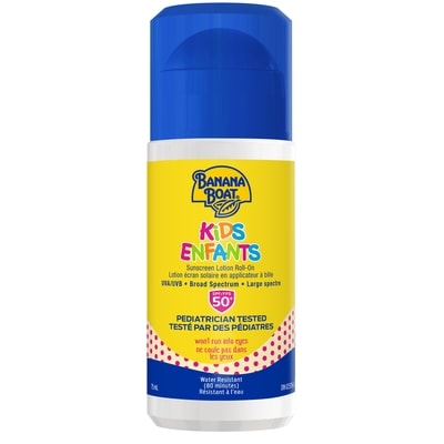 Banana Boat Kids Sunscreen Lotion Roll-On SPF 50+ 75 ml, $17.32/100ml