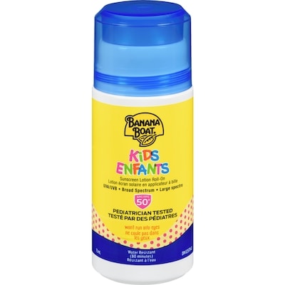 Banana Boat Kids Sunscreen Lotion Roll-On SPF 50+ 75 ml, $15.99/100ml