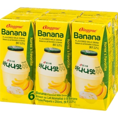 Tinytan boisson au lait aromatisé à la banane