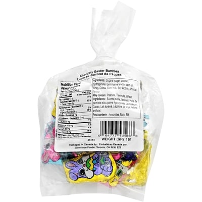 Johnvince Foods Chocolaty Easter Bunnies $20.00/1kg $9.07/1lb