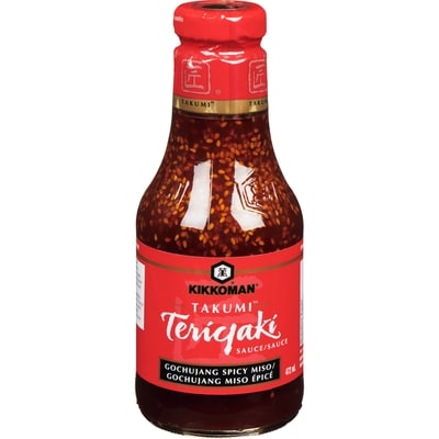 Kikkoman Takumi Teriyaki Sauce Gochujang Spicy Miso 472 ml, $1.69/100ml