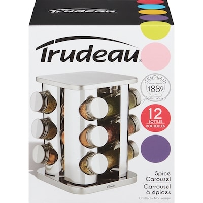 Trudeau Spice Carousel Unfilled 1 ea, $35.00/1ea