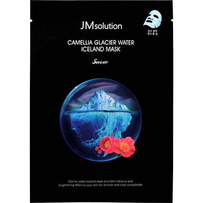 Camellia Glacier Water Iceland Mask