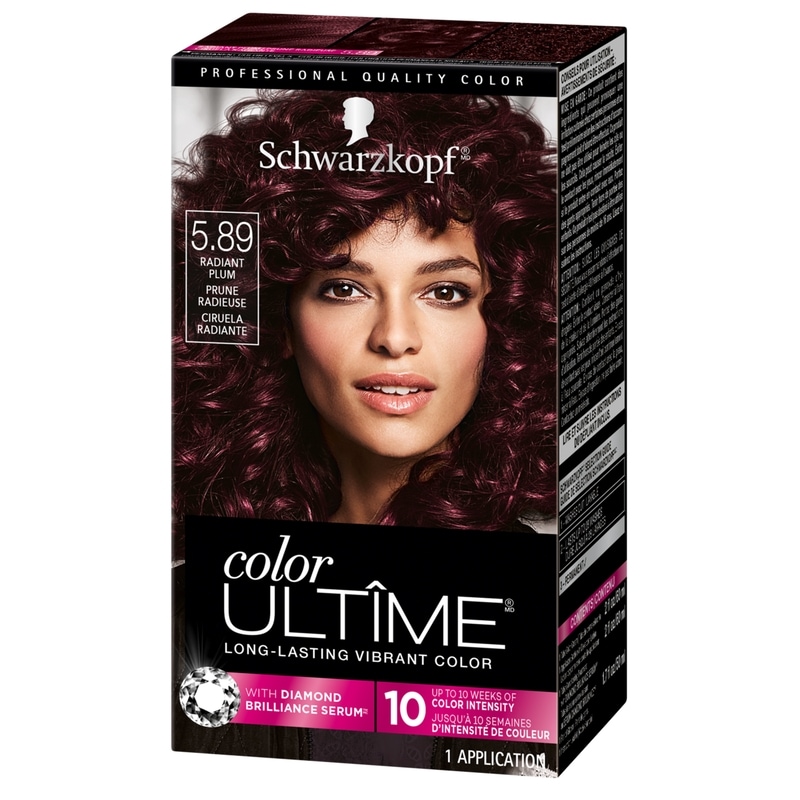 Color ultime permanent Hair Color Cream, 5.89 Radiant Plum