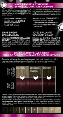Color ultime permanent Hair Color Cream, 5.89 Radiant Plum