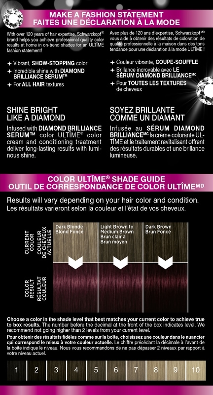 Color ultime permanent Hair Color Cream, 5.89 Radiant Plum