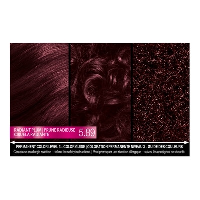 Color ultime permanent Hair Color Cream, 5.89 Radiant Plum