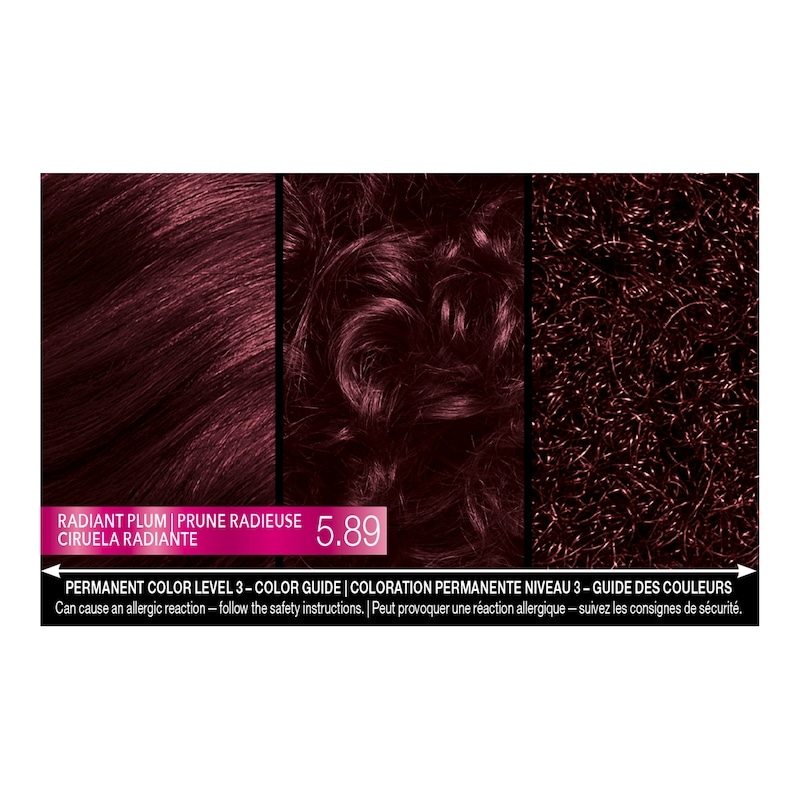 Color ultime permanent Hair Color Cream, 5.89 Radiant Plum