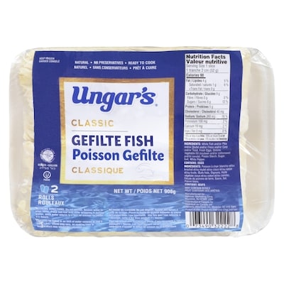 Ungars Gefilte Fish Classic 908 g, $2.97/100g