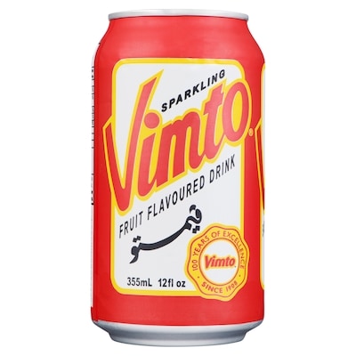Vimto Fruit Flavoured Drink Sparkling 330 ml, $0.45/100ml