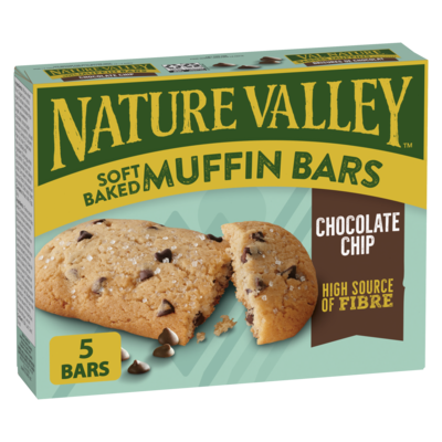 Nature Valley Muffin Bar Chocolate Chip 175 g, $2.28/100g
