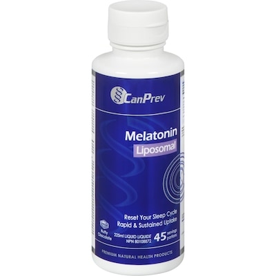 CanPrev Liposomal Melatonin Nutty Chocolate Liquid 225 ml, $16.44/100ml