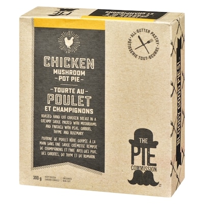 Chicken Mushroom Pot Pie