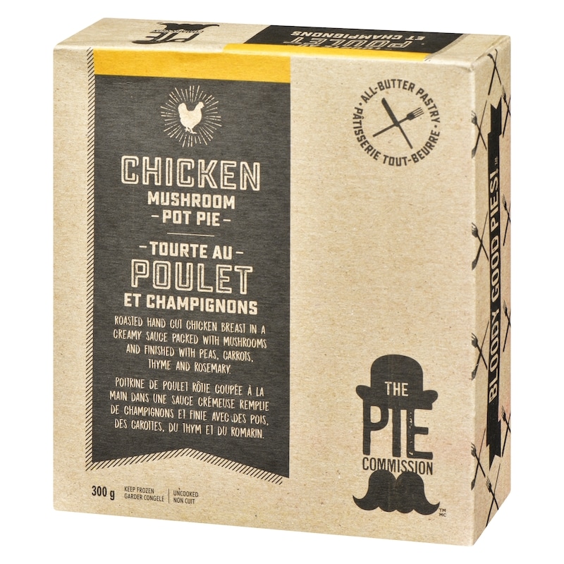 Chicken Mushroom Pot Pie