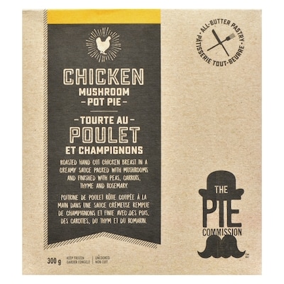 Chicken Mushroom Pot Pie