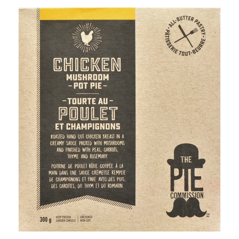 Chicken Mushroom Pot Pie