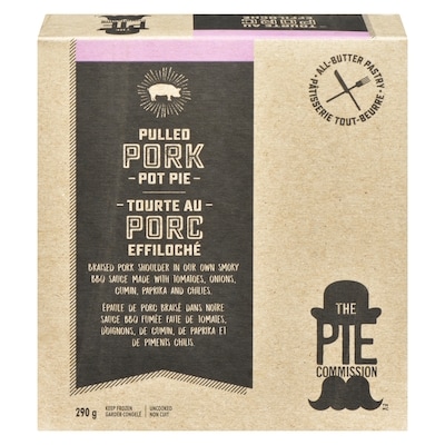 The Pie Commission Pulled Pork Pot Pie 290 g, $3.79/100g