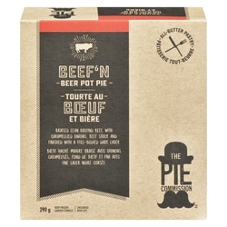 The Pie Commission Beef 'N Beer Pot Pie 290 g, $3.10/100g