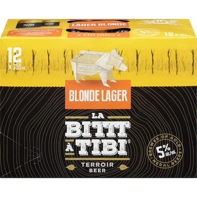 LA Bittt A Tibi Terroir Beer Blonde Lager (ID required at pick-up) 12x355.0 ml, $0.52/100ml