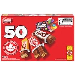 Nestlé Mini-barres et friandises Nestlé 485 g, 2,68 $/100g