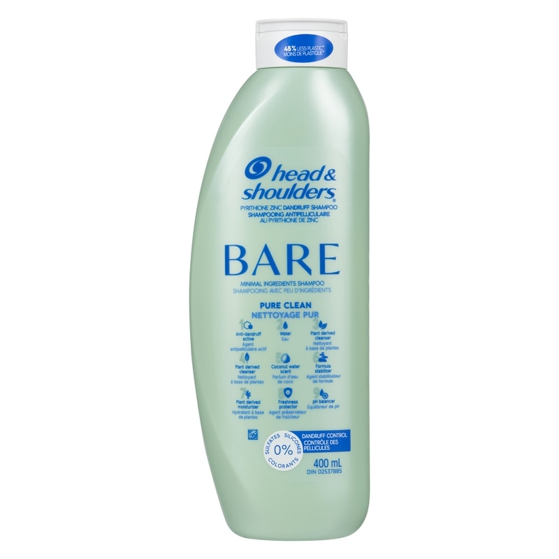 BARE Pure Clean Dandruff Shampoo, Anti-Dandruff
