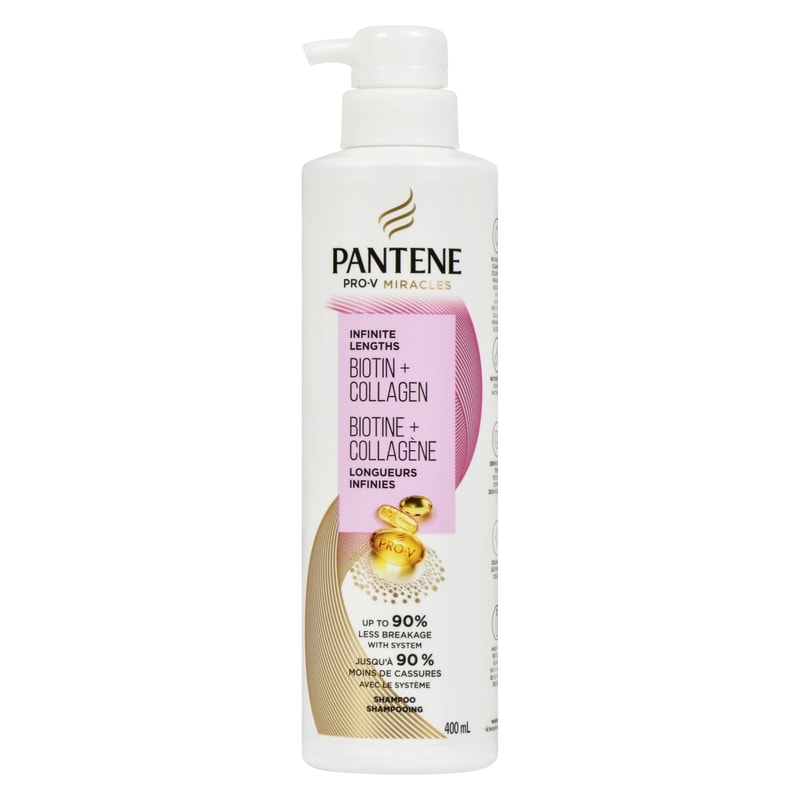 Pro-V Miracles Infinite Lengths Biotin + Collagen Sulfate-Free Shampoo