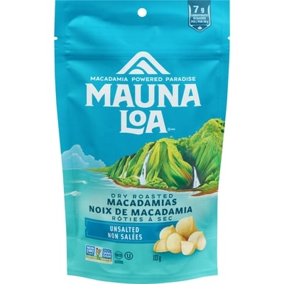 Mauna Loa Dry Roasted Macadamias Unsalted 113 g, $11.05/100g